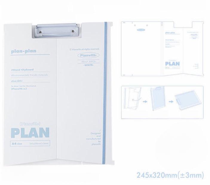 Standable clipboard