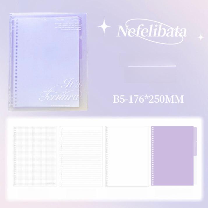 loose-leaf notebook