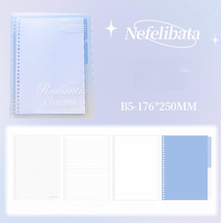 loose-leaf notebook