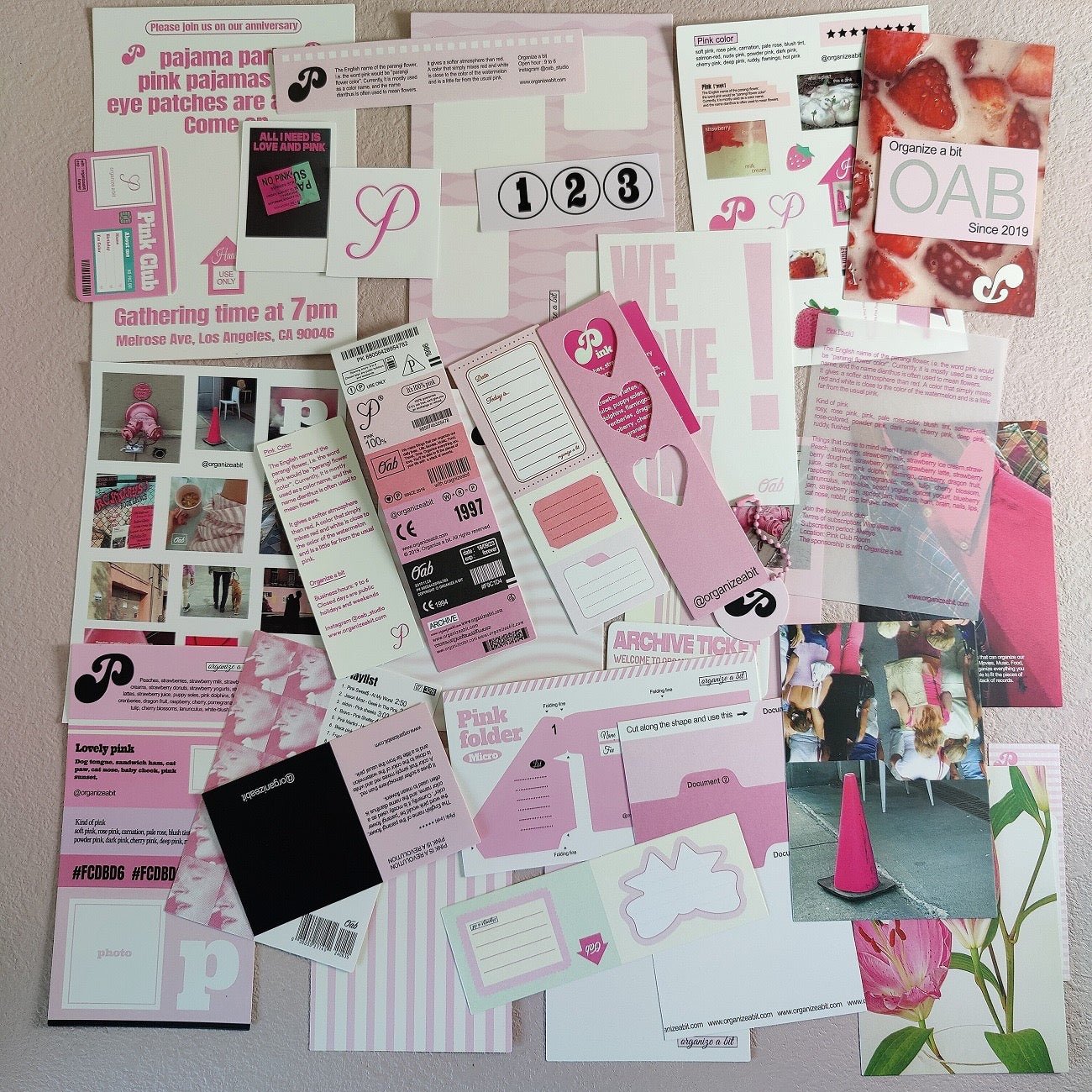 All pink elements packš - KIO