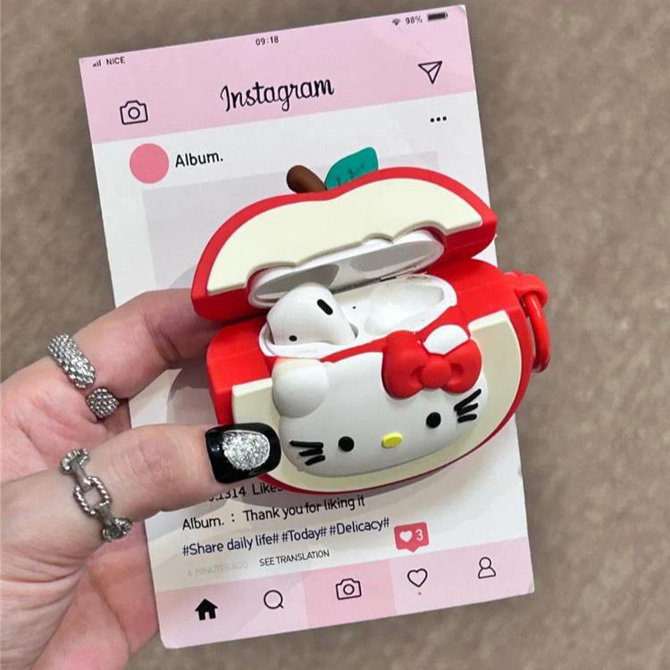 Apple kitty face AirPods case π - KIO