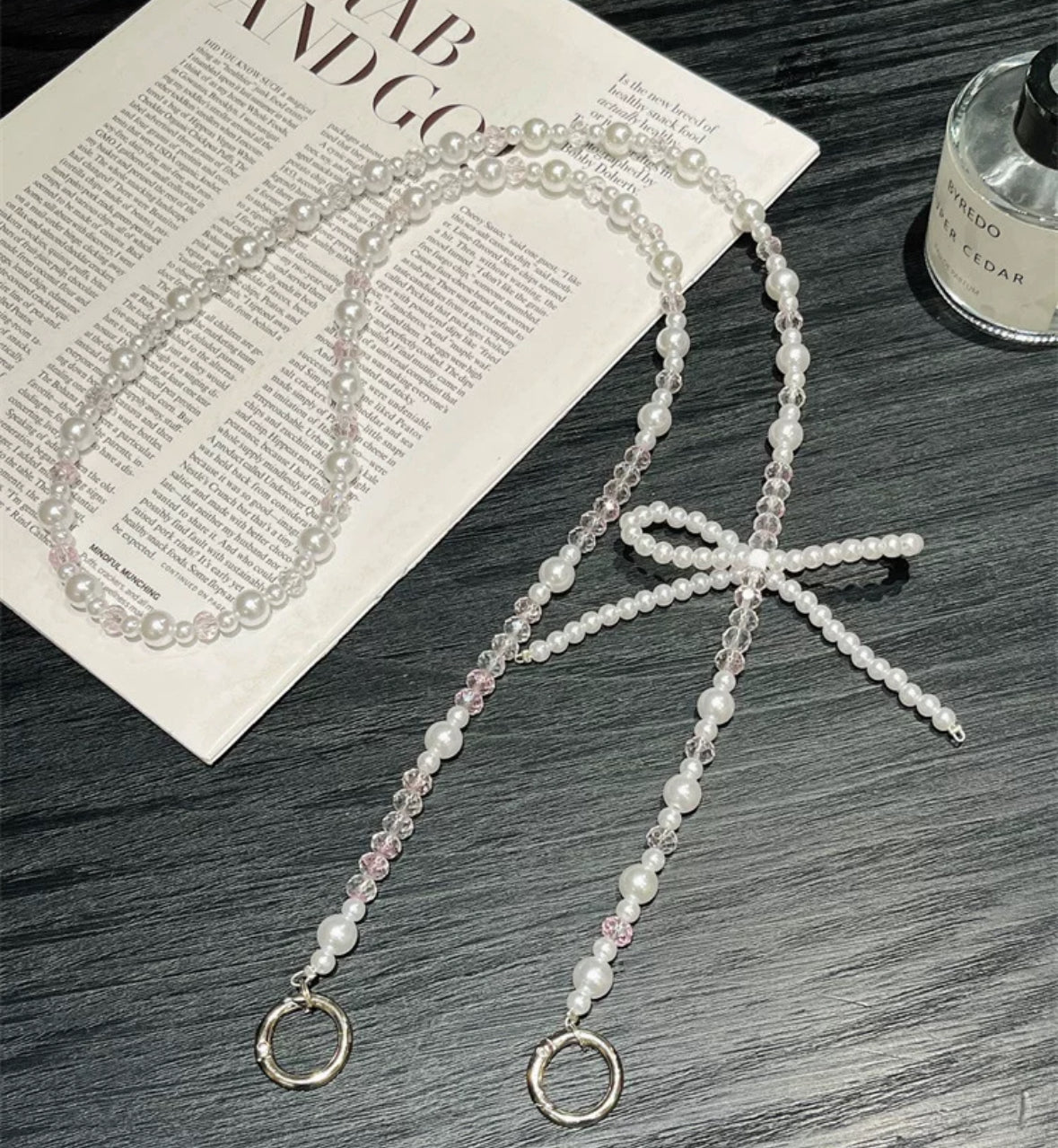 Beads Phone strap π - KIO