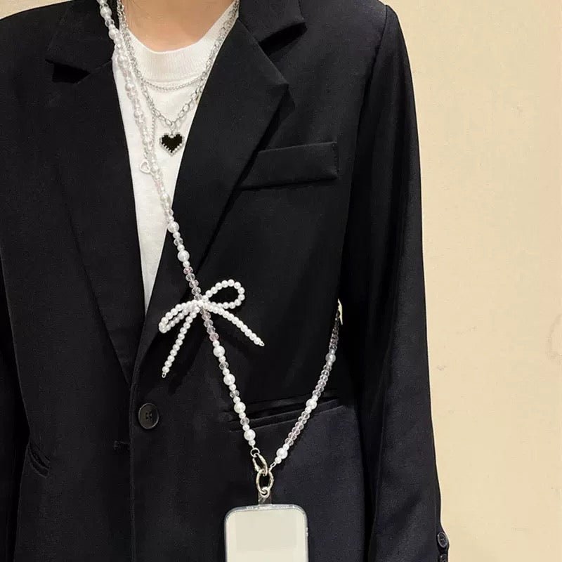 Beads Phone strap π - KIO