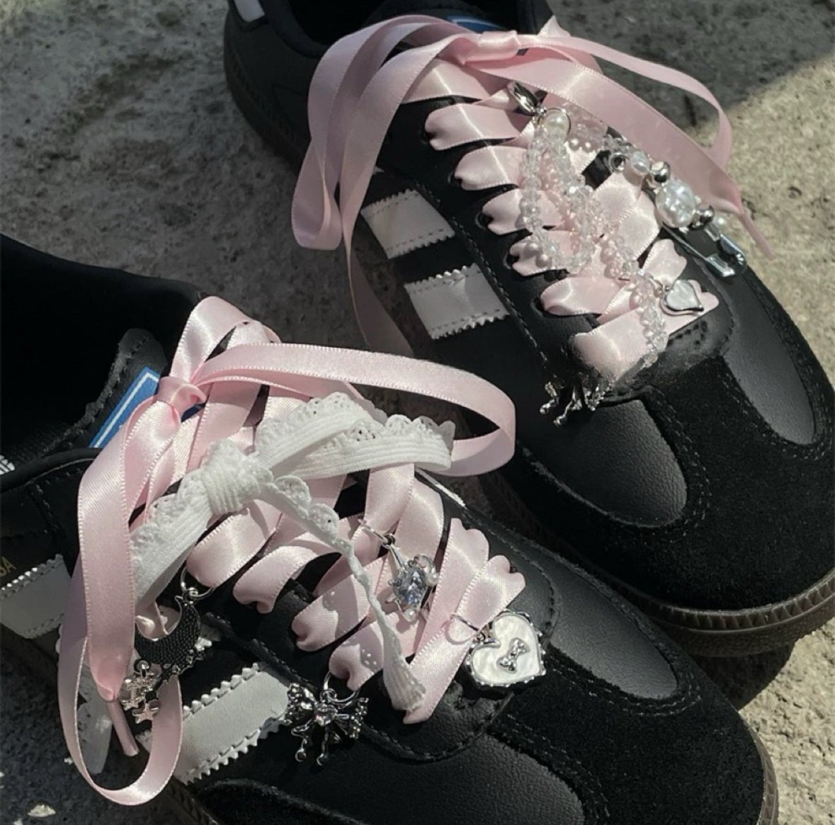 Blokette style decorative Shoe Clips Set π - KIO