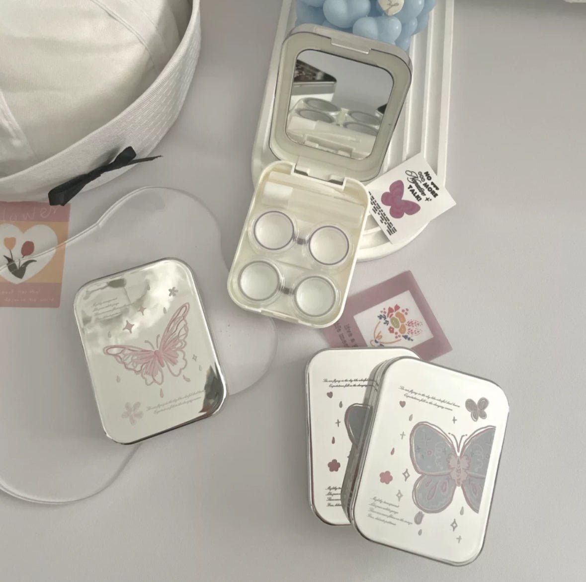 Butterfly contact lens case 🦋 - KIO