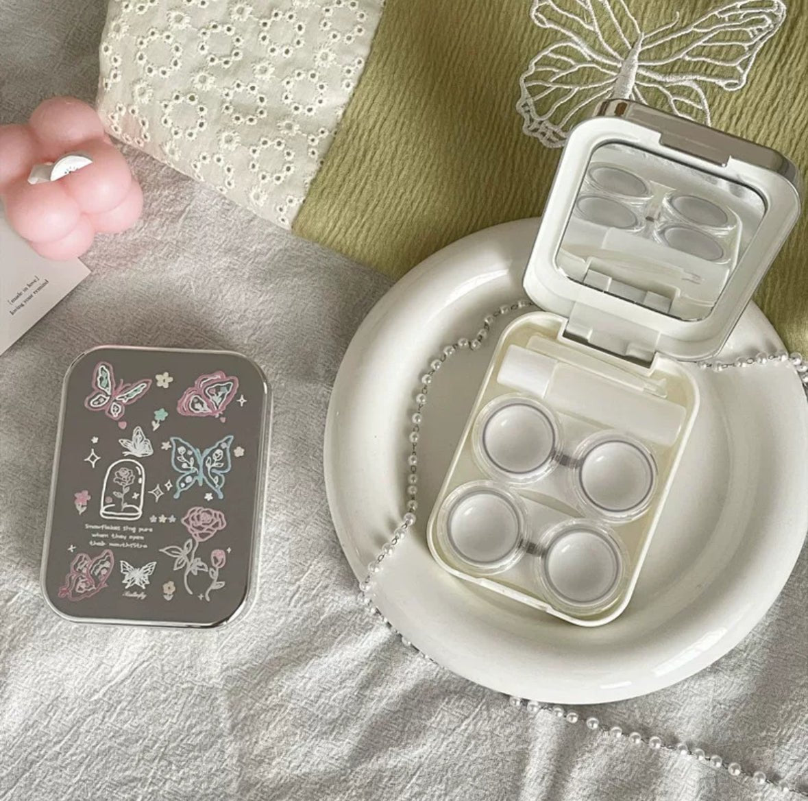 Butterfly contact lens case 🦋 - KIO