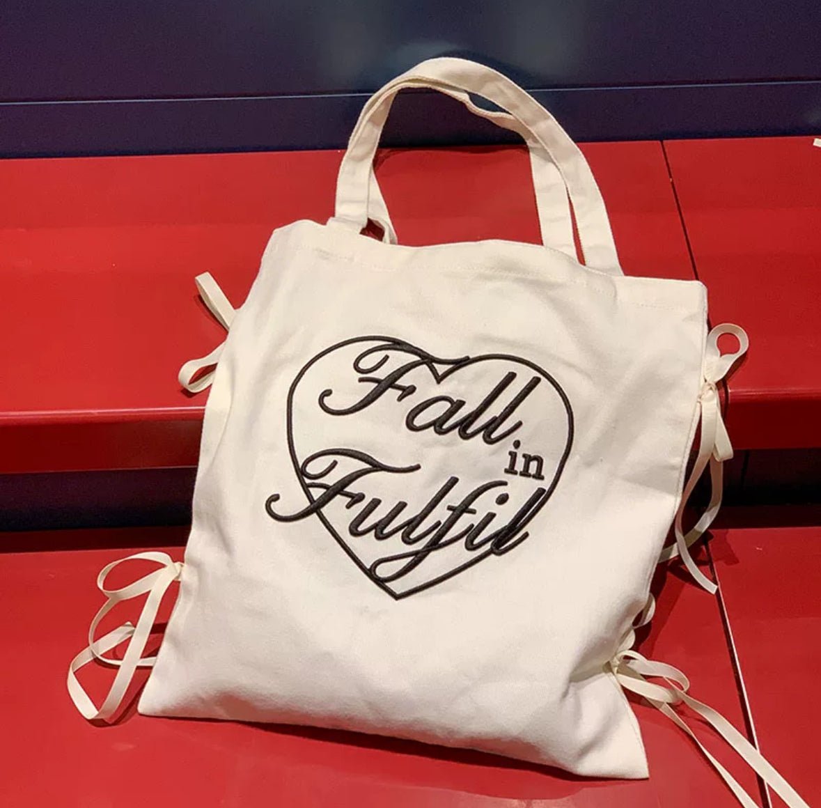 Canvas tote bag ❤️ - KIO