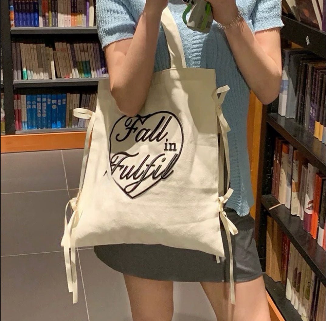 Canvas tote bag ❤️ - KIO