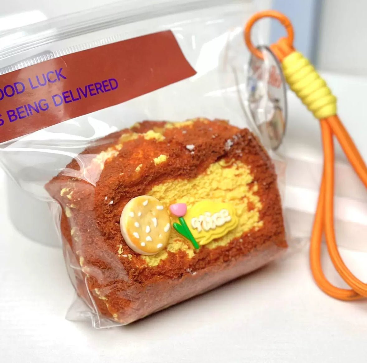 Caramel toast squishy / bag charm π― - KIO