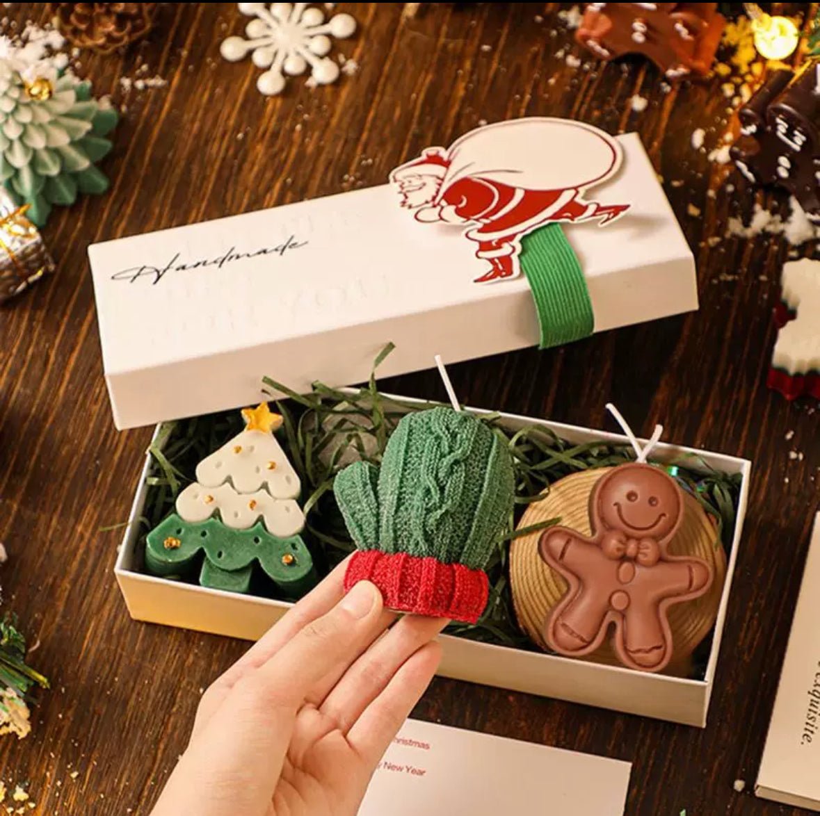 Christmas candle set ☃️ - KIO