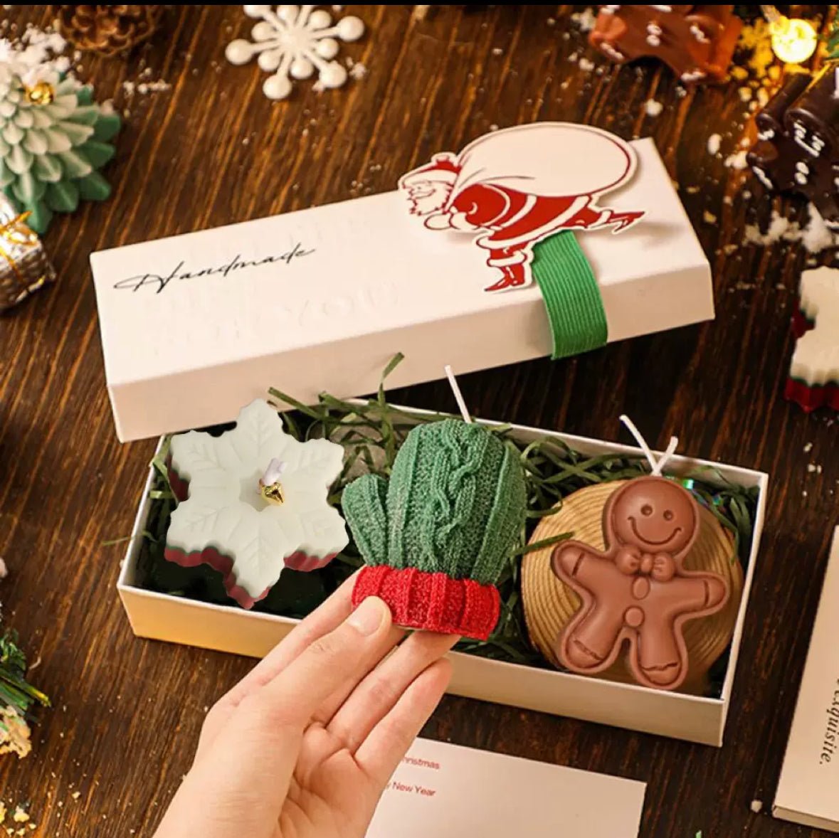 Christmas candle set ☃️ - KIO