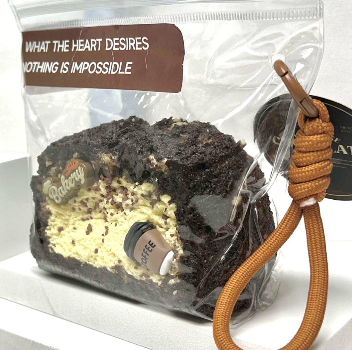 Coffee toast squishy / bag charm ☕️ - KIO