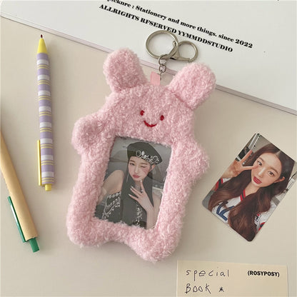 Fluffy animal Card sleeve