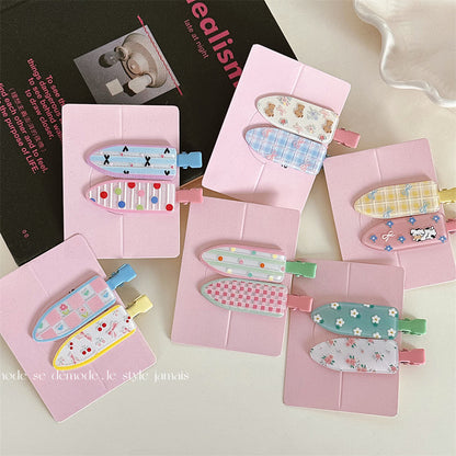 Cute hair clip set 💝