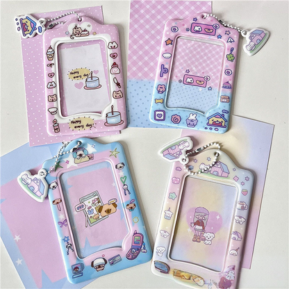 Pinky color series Card sleeve