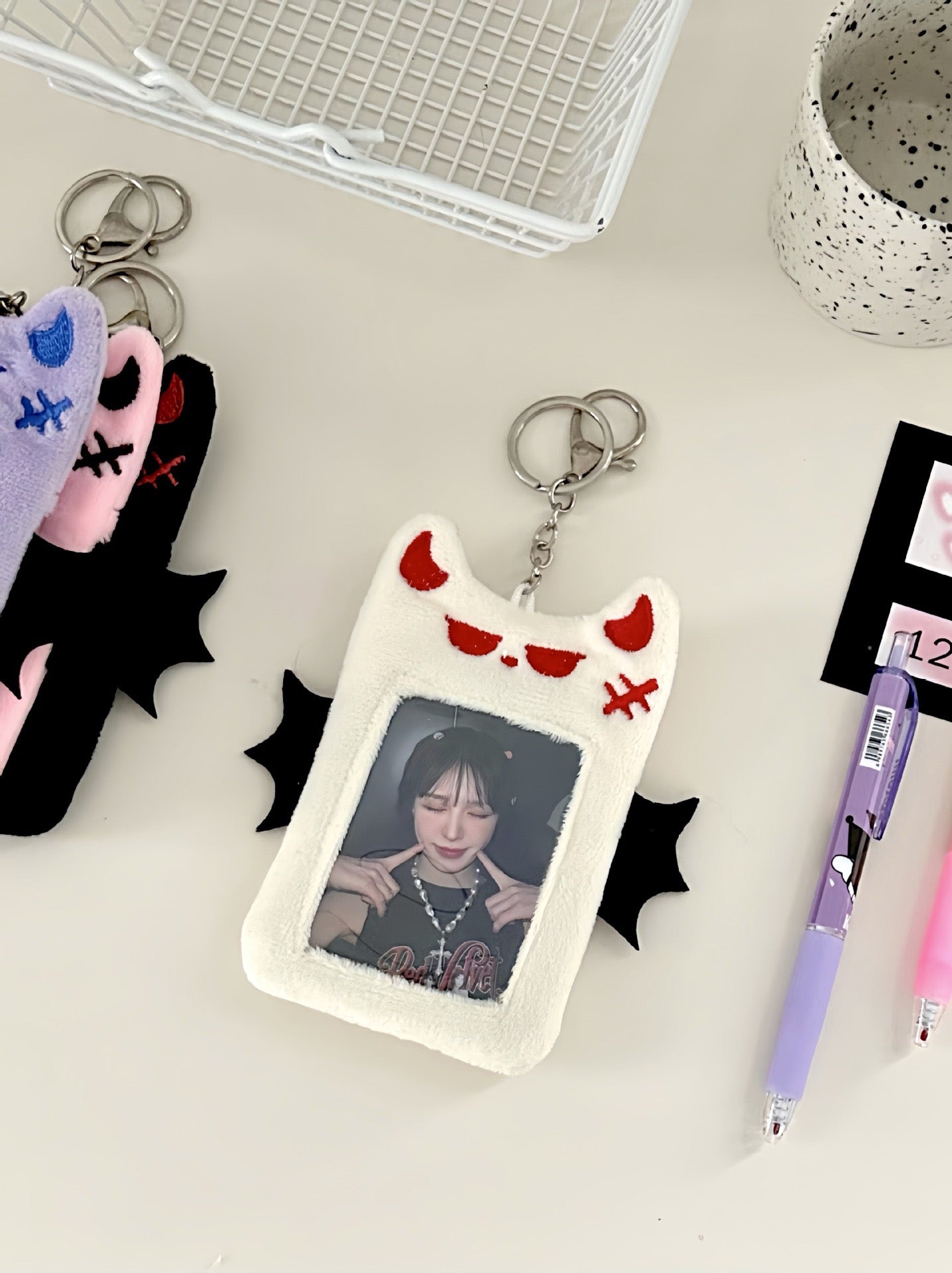 Fluffy devil series Card sleeve