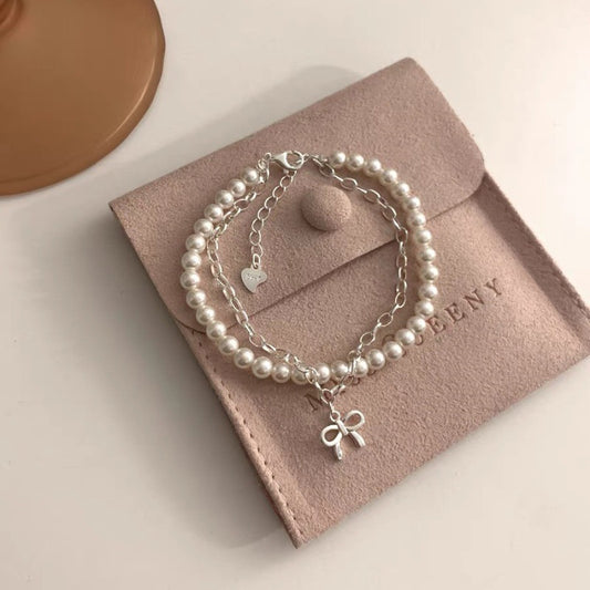 Double pearl bracelet 🤍