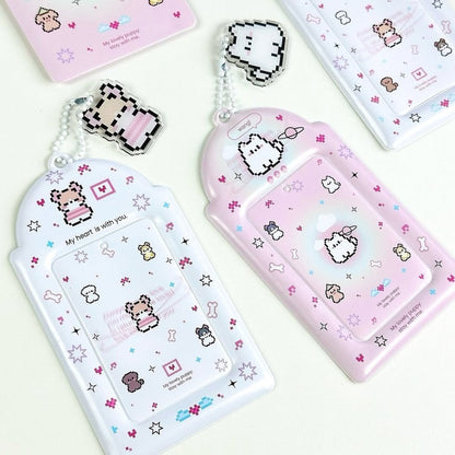 Cute Pixel Card Sleeve