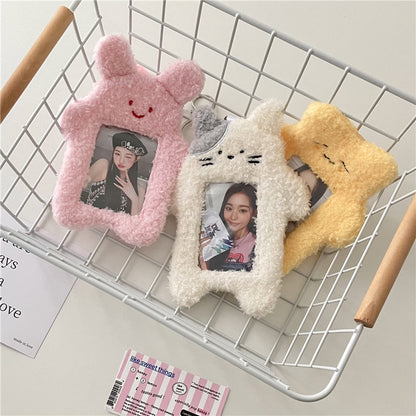 Fluffy animal Card sleeve