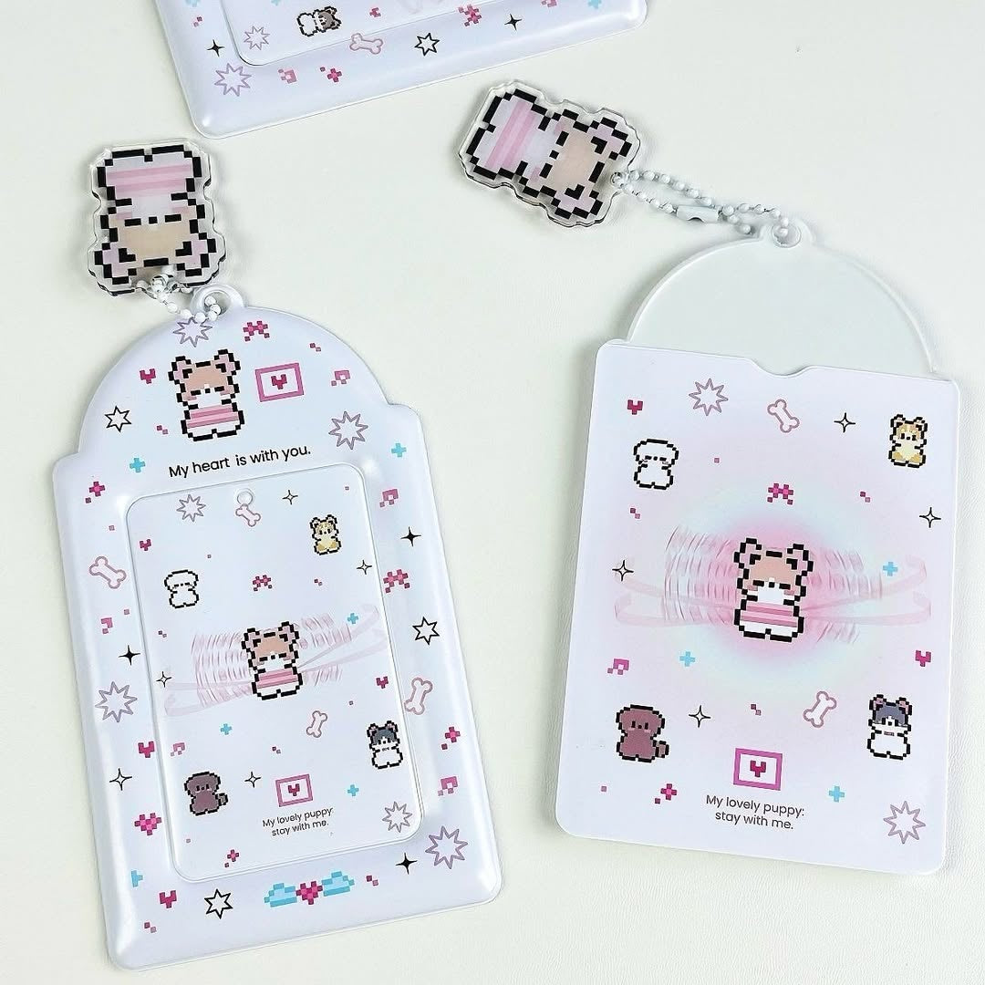 Cute Pixel Card Sleeve