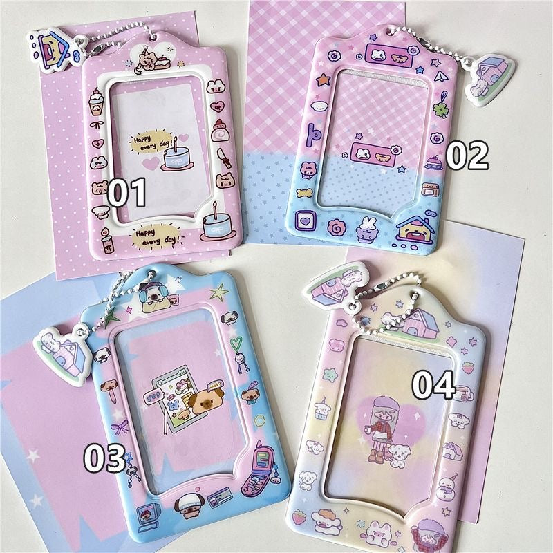 Pinky color series Card sleeve