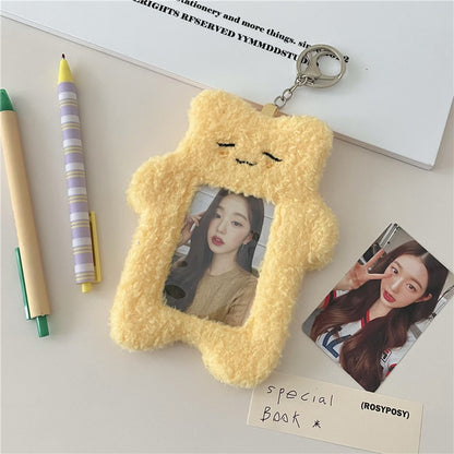 Fluffy animal Card sleeve