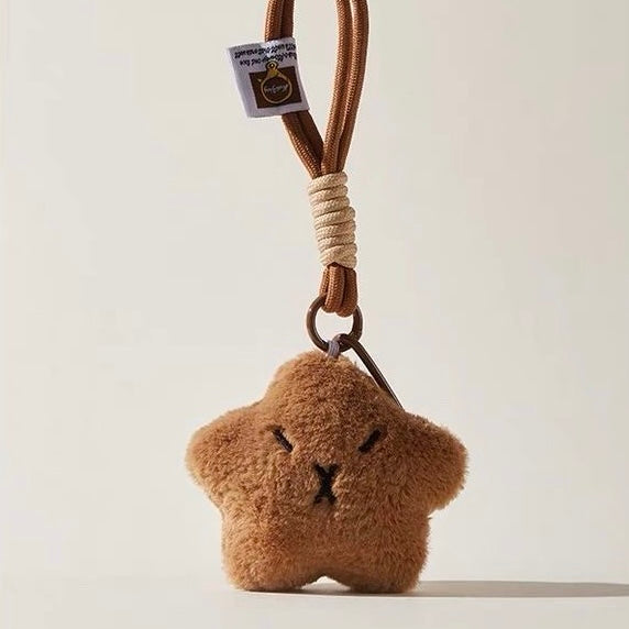 Squeaky Star Capybara Plush Charm