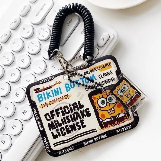 SpongeBob Card Holder Charm