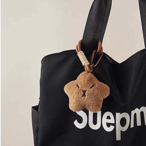 Squeaky Star Capybara Plush Charm