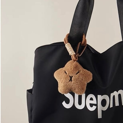 Squeaky Star Capybara Plush Charm