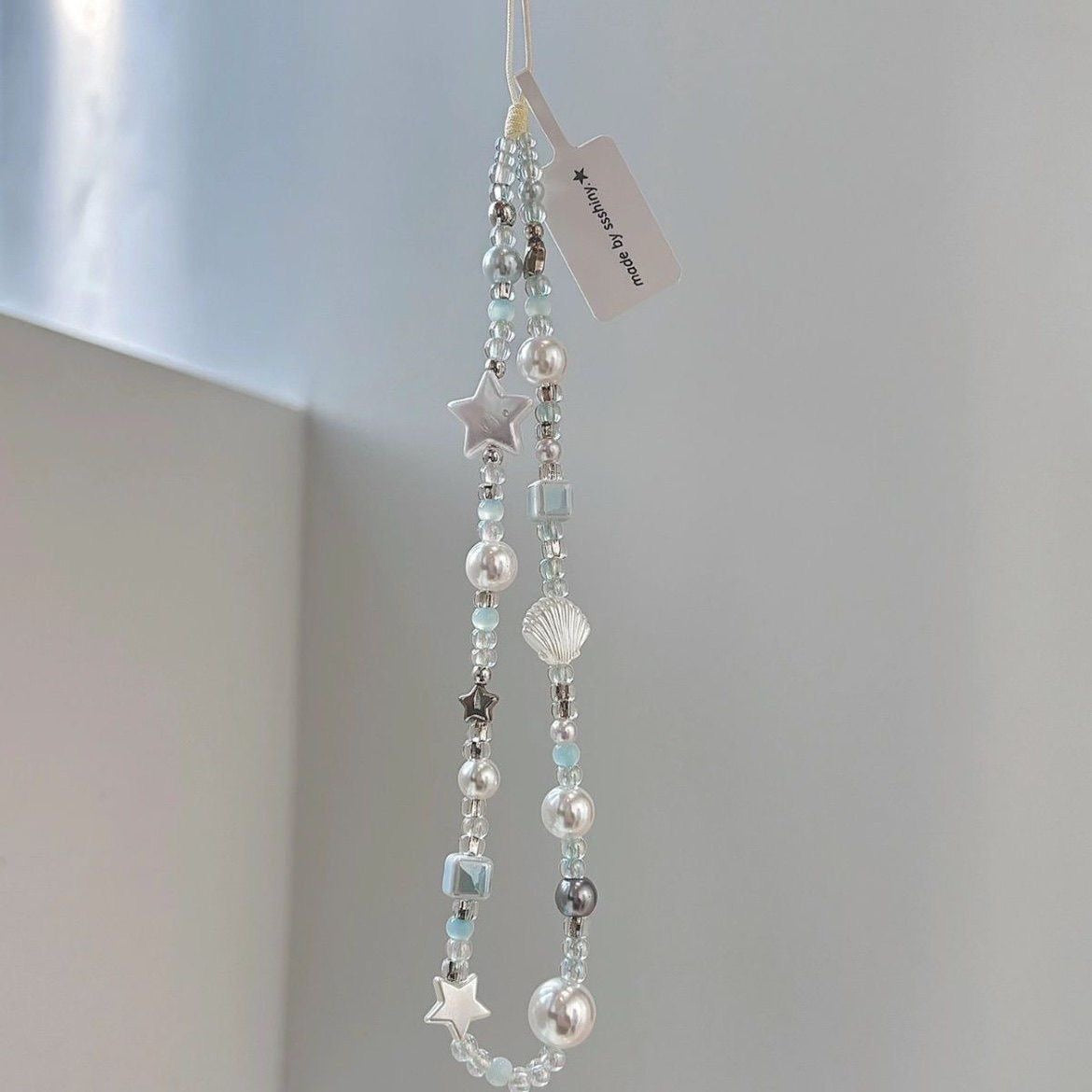 Star Shell Beaded Charm