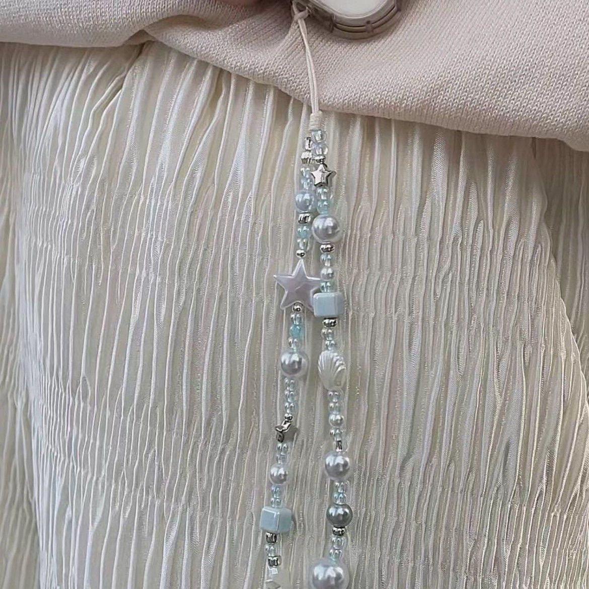 Star Shell Beaded Charm