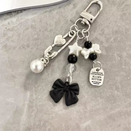 Bow Beaded Phone Charm