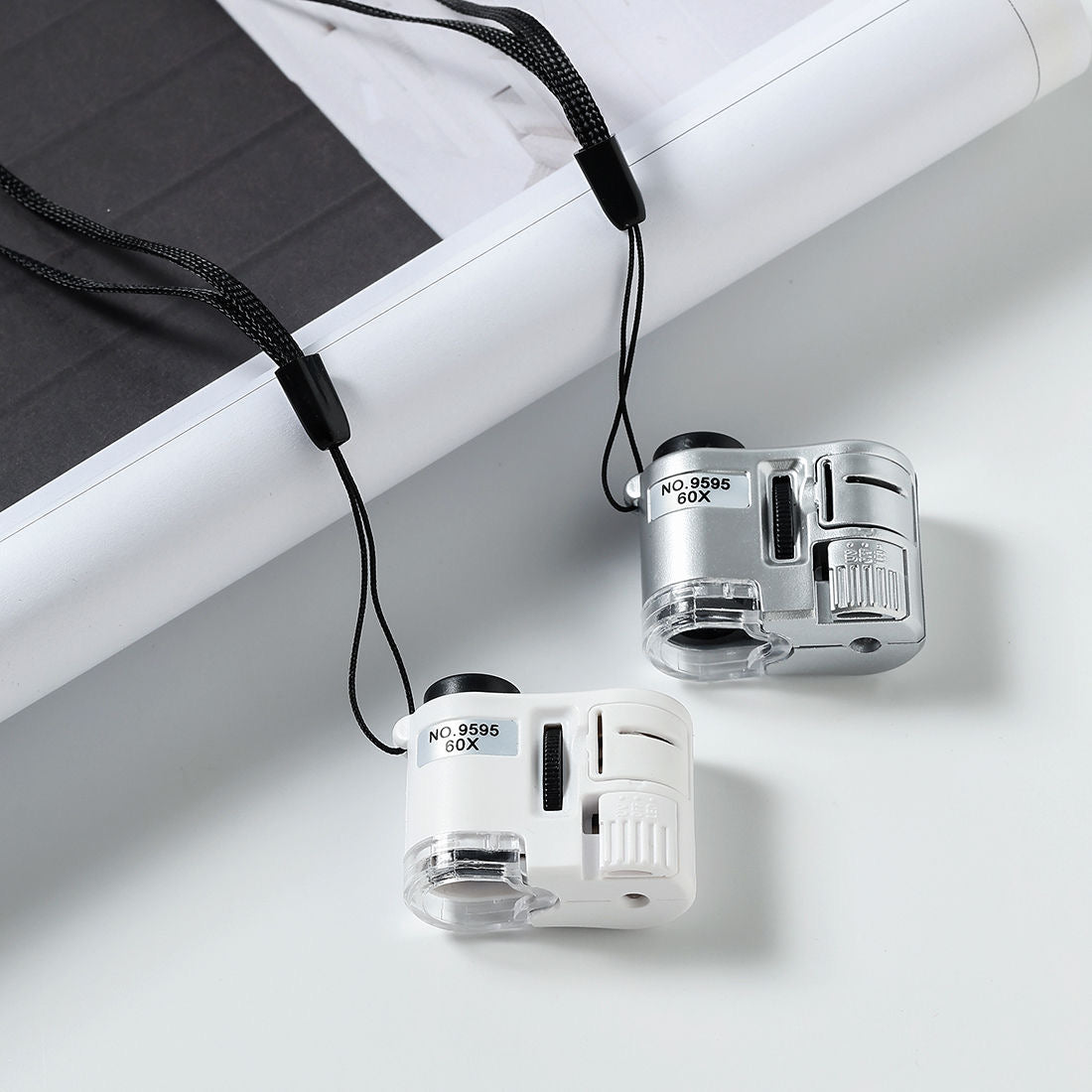 Pocket Microscope with LED Charm 