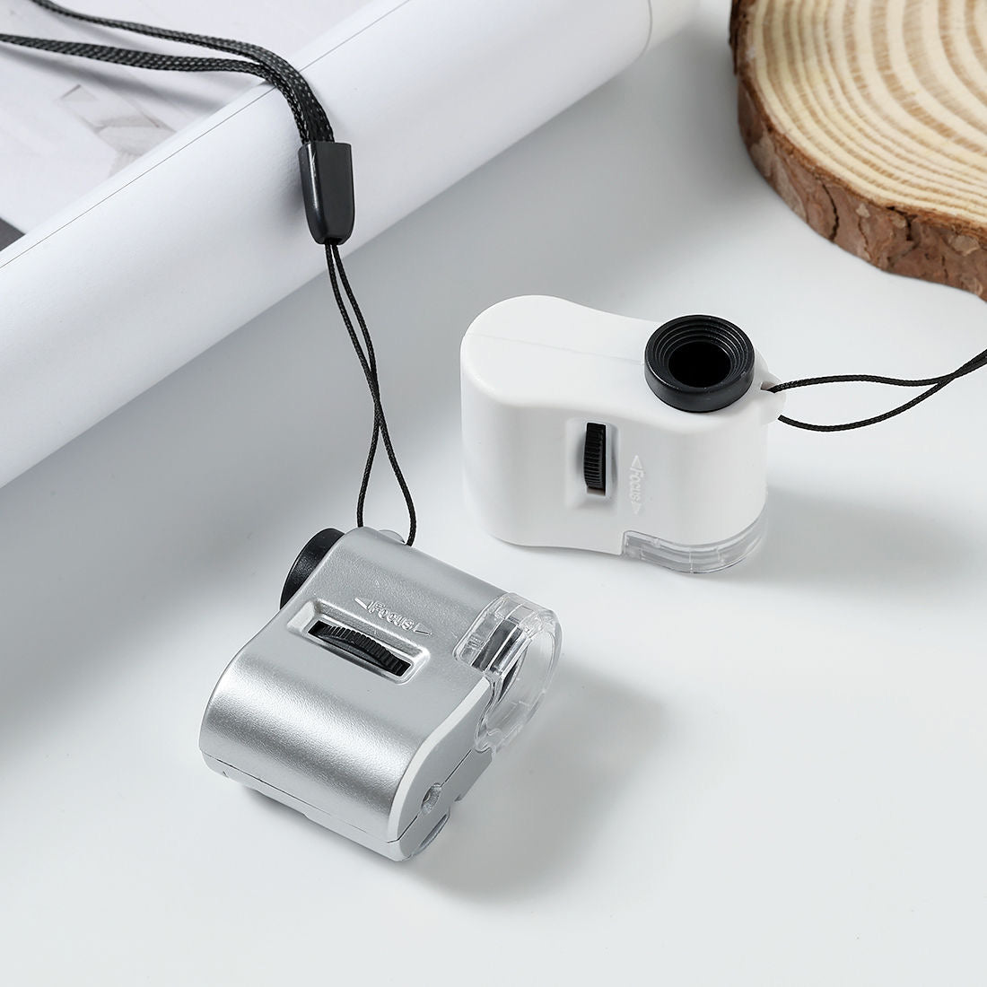 Pocket Microscope with LED Charm 