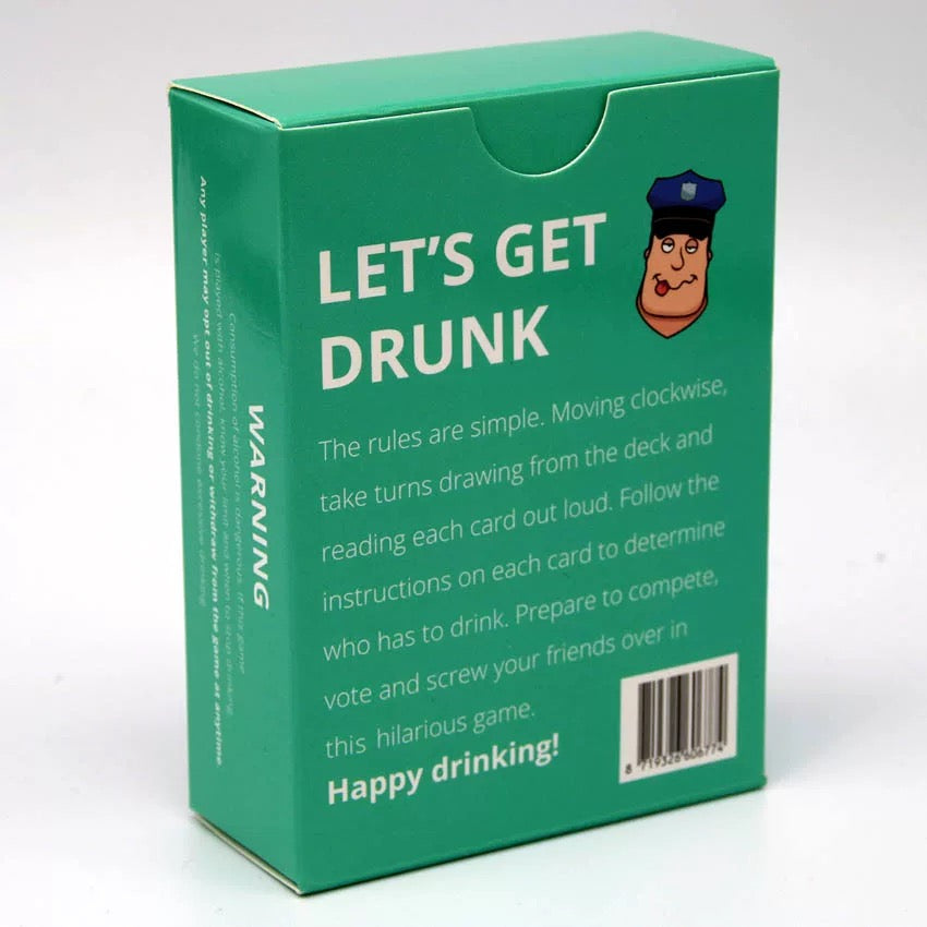 Drinking cards game (Let's get drunk) 🍻