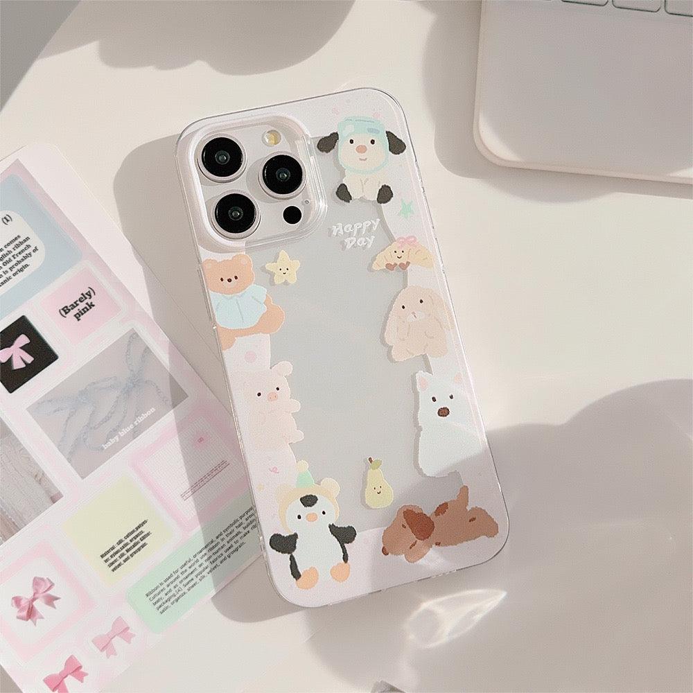 Happy animal Iphone case