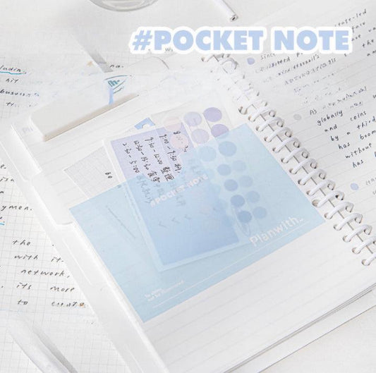 Loose-leaf note pocket