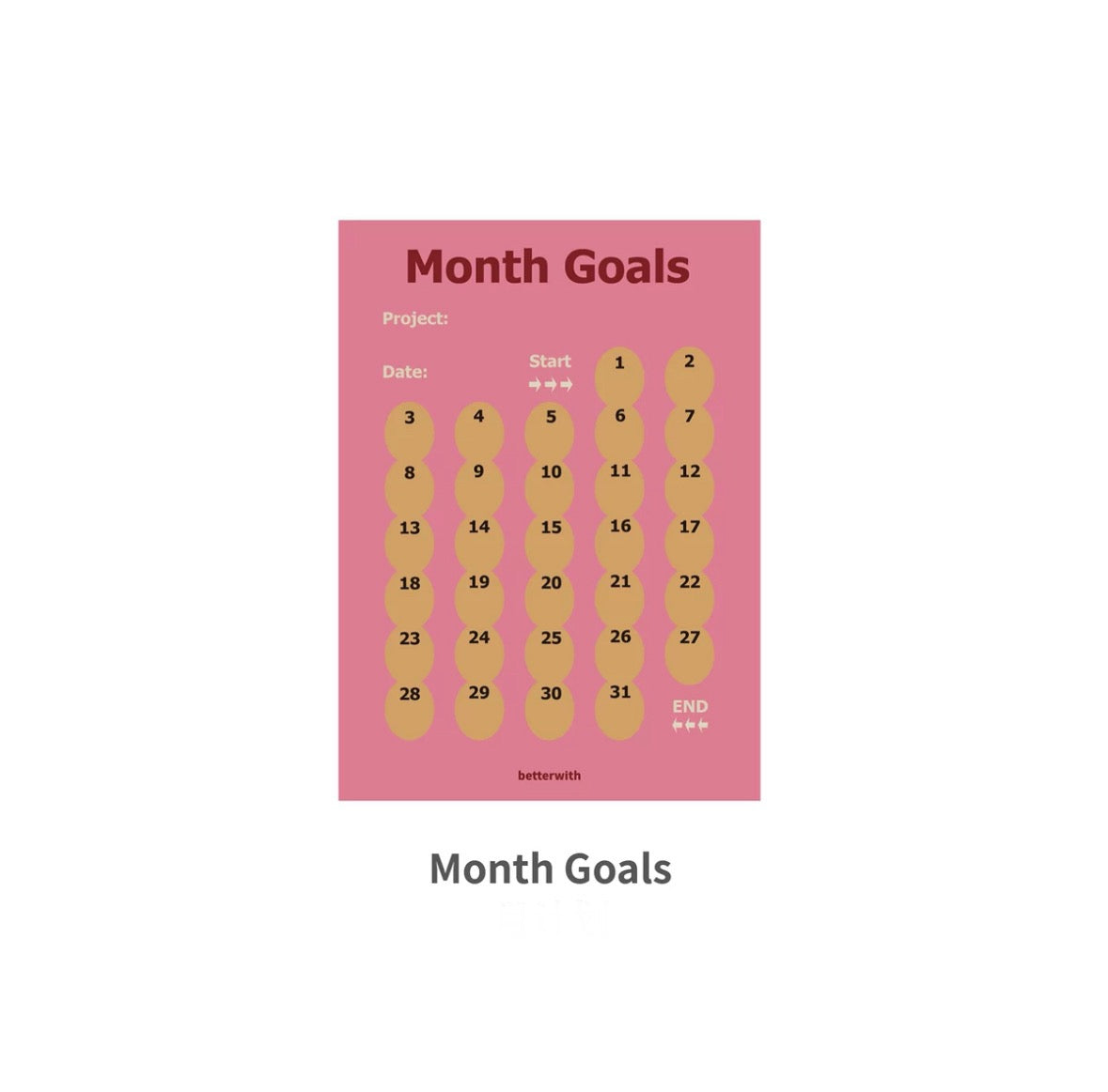 month goals