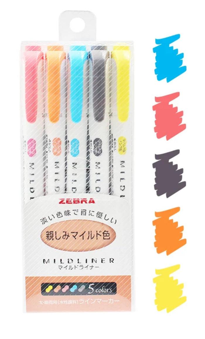 Zebra highlighter set